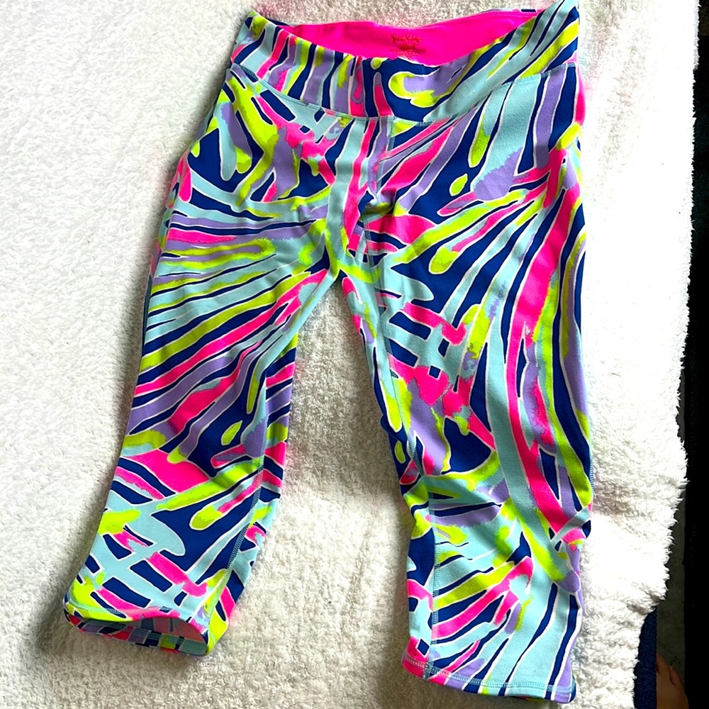 Lilly Pulitzer Luxletic cropped leggings